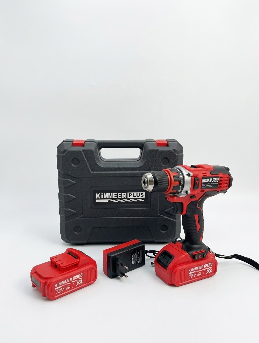12V KİMMER PLUS ŞARJLI MATKAP