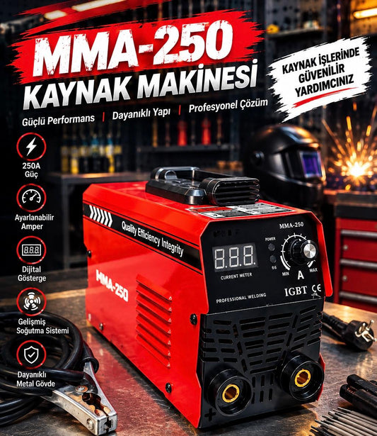 250 Amper İnverter Kaynak Makinesi